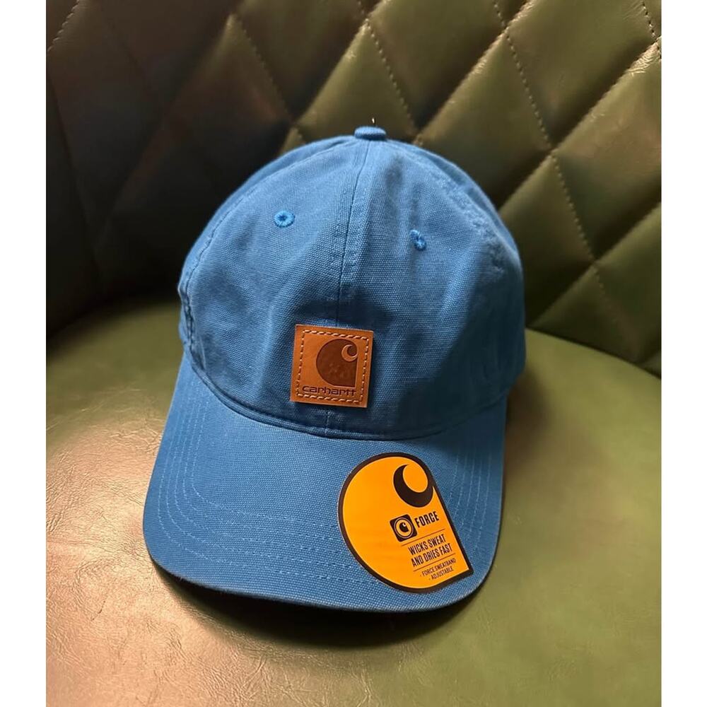 Carhartt Force Blue Wicking Adjustable Hat